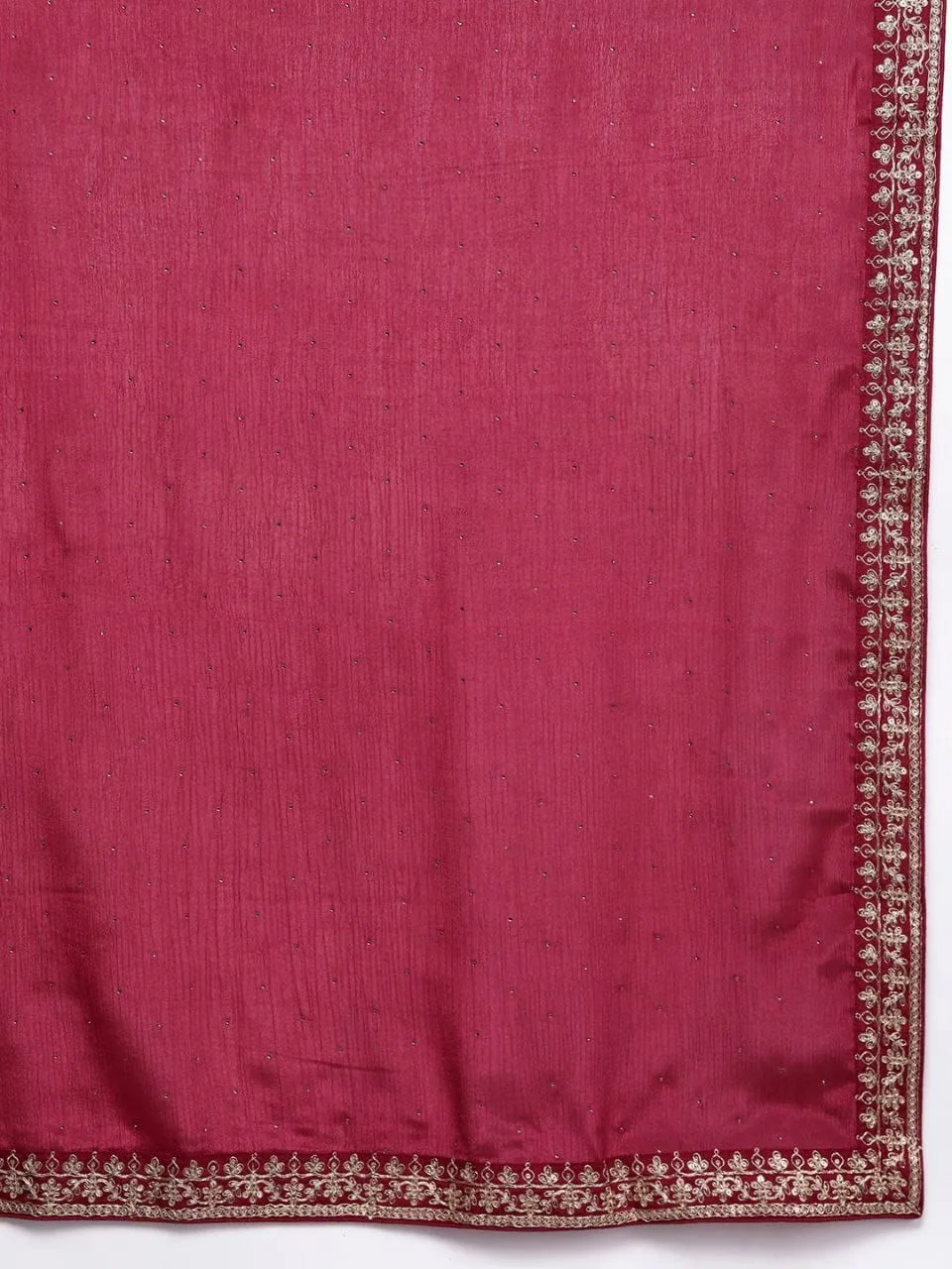 Beautiful Designer Party Wear Vichitra Silk Salwar Suit