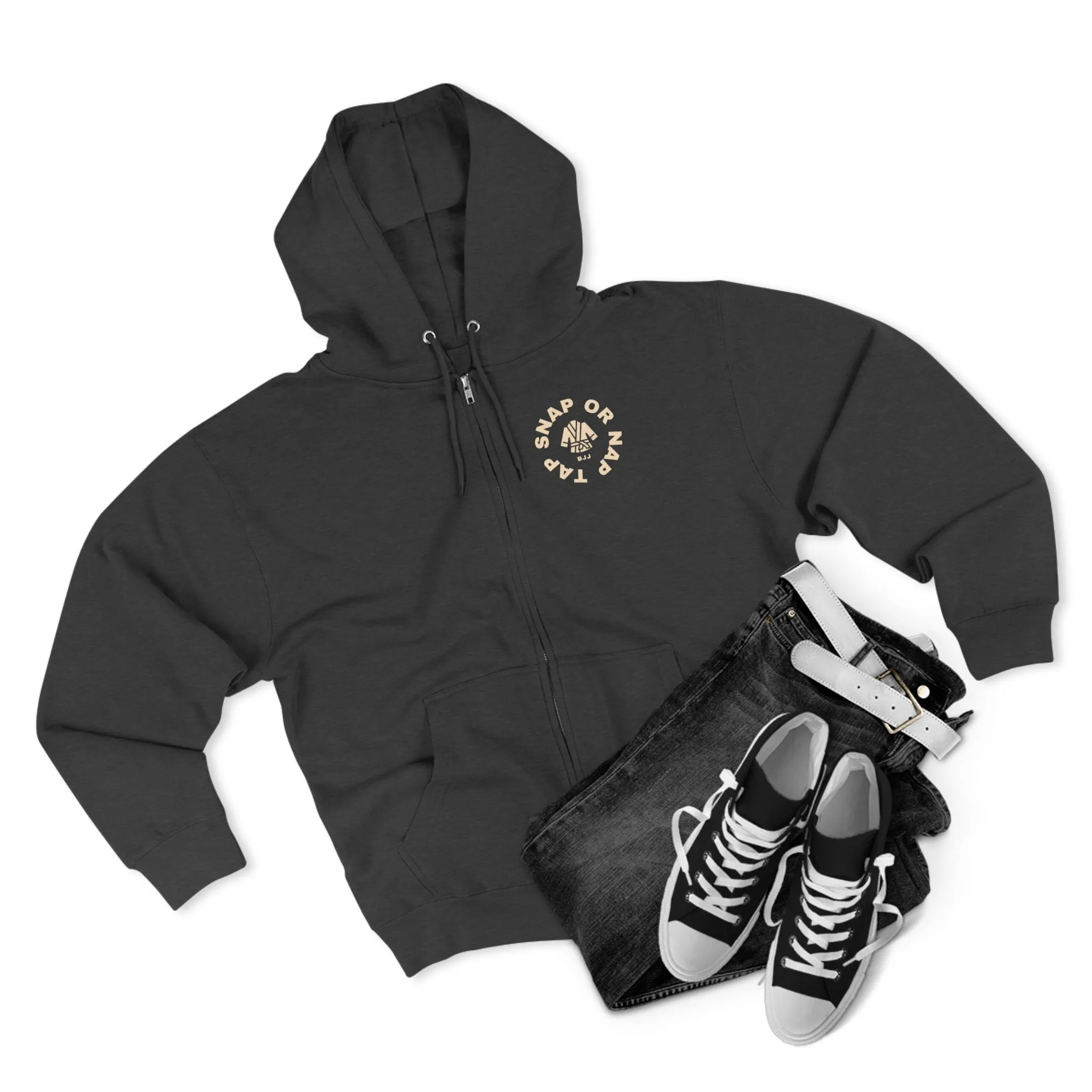 BJJ Tap Snap or Nap Jiu Jitsu Hoodie