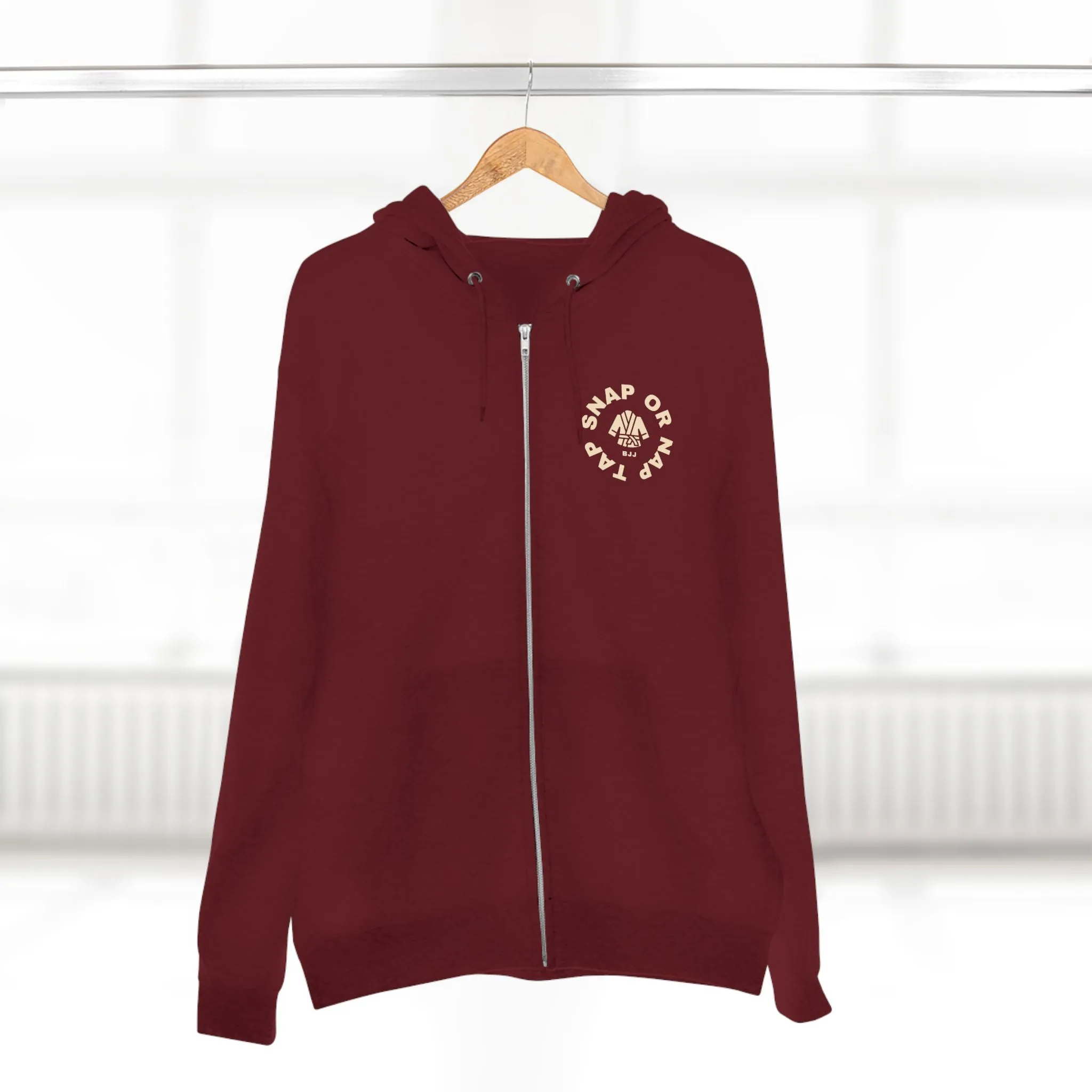 BJJ Tap Snap or Nap Jiu Jitsu Hoodie