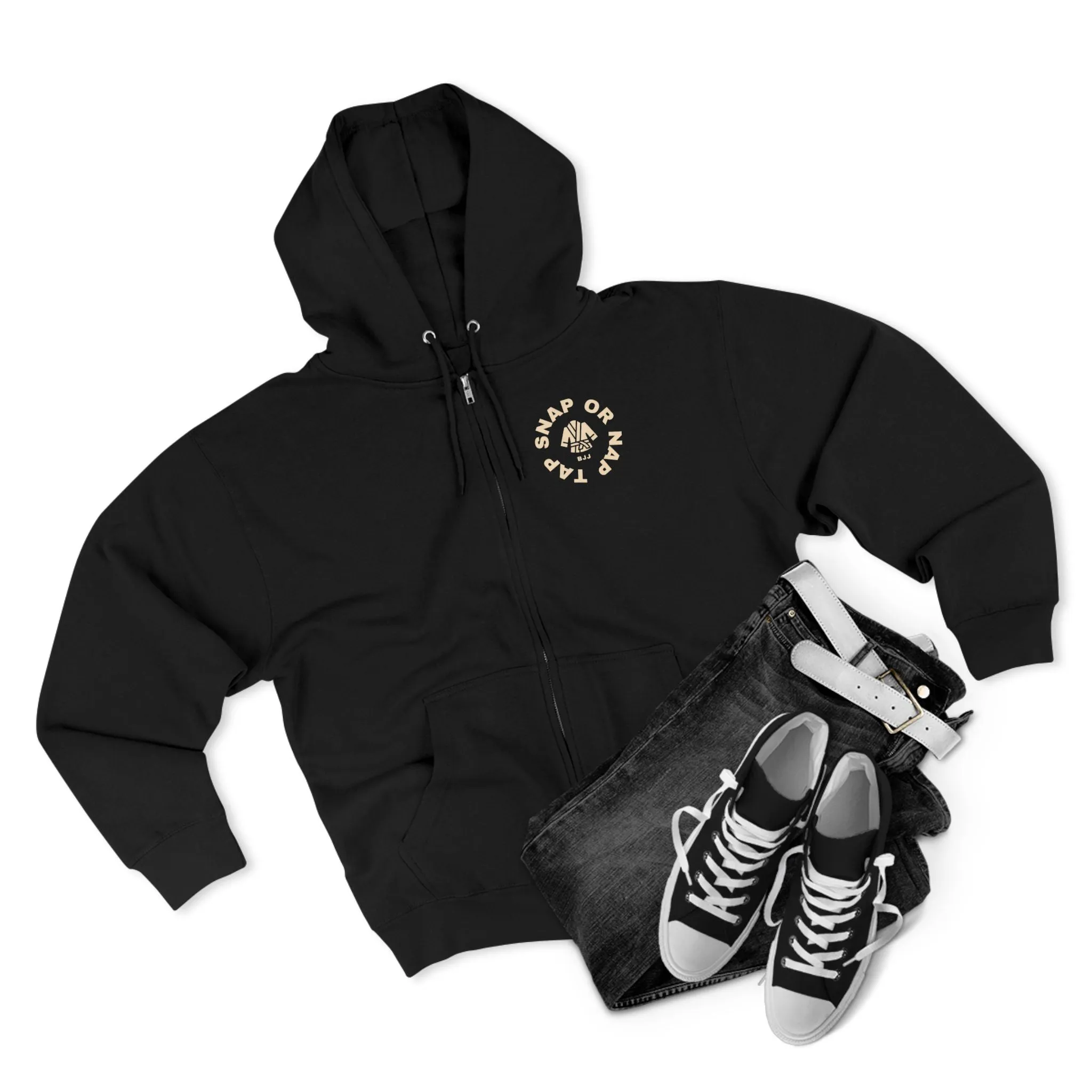 BJJ Tap Snap or Nap Jiu Jitsu Hoodie