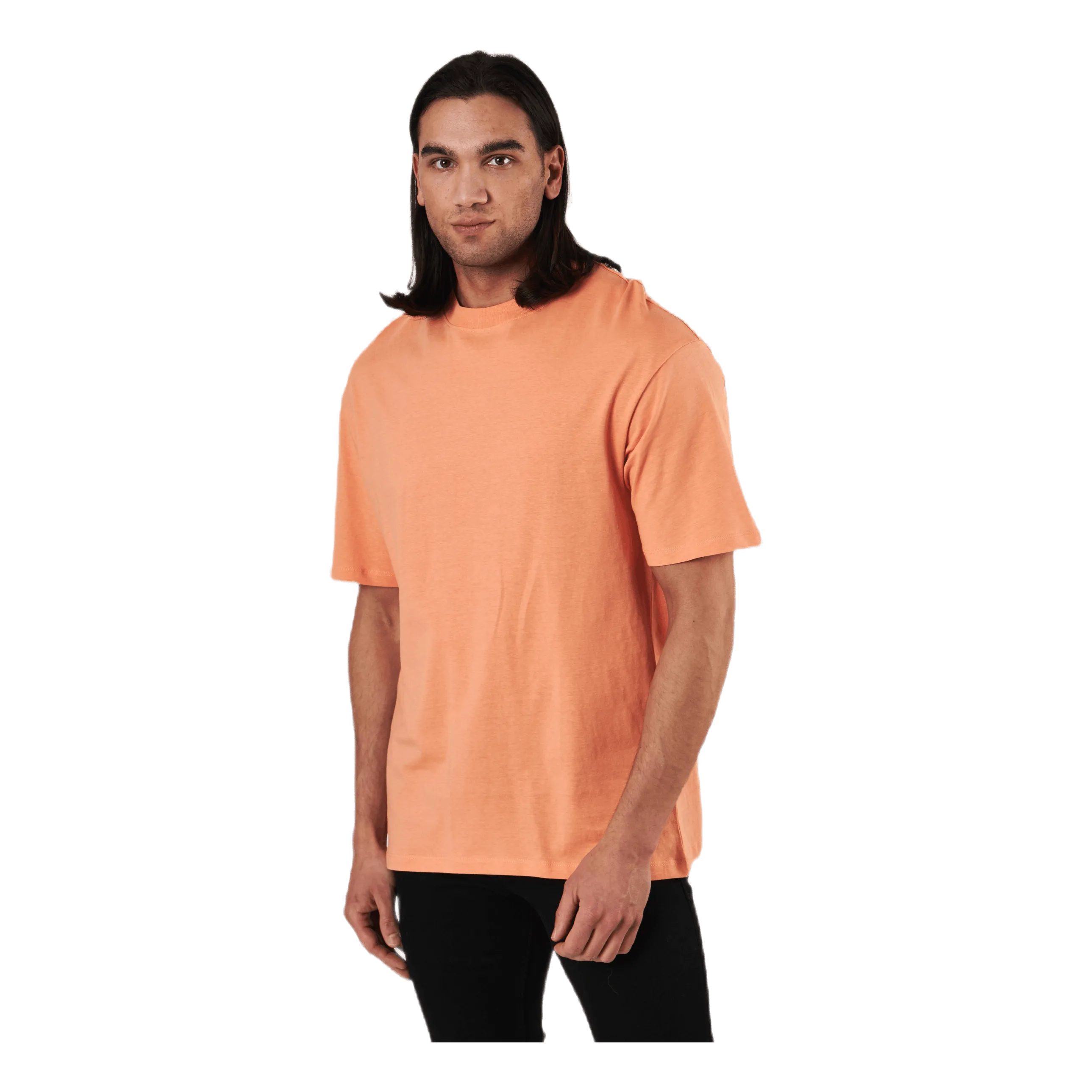 Brink Tee Ss Crew Neck Shell Coral