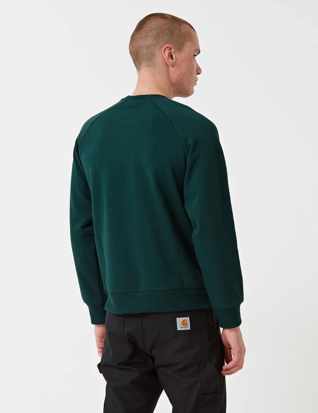 Carhartt Chase Sweatshirt - Parsley Green