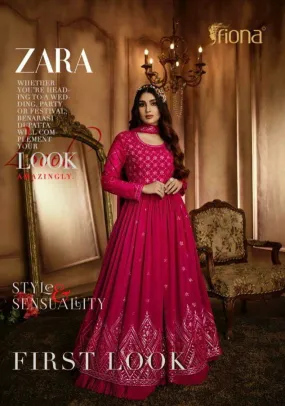 FIONA ZARA FIRST LOOK GEORGETTE GOWNS