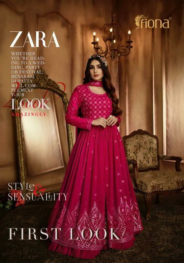 FIONA ZARA FIRST LOOK GEORGETTE GOWNS