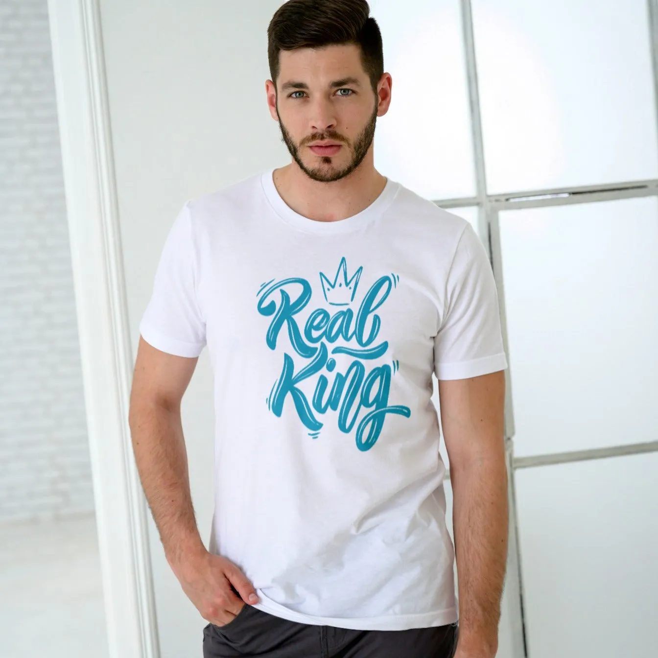 Men Cotton  T-Shirt TTF-030