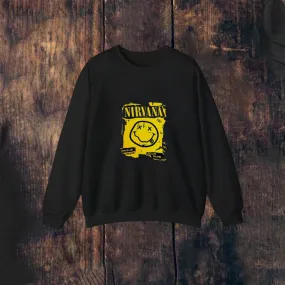 Mens Nirvana Long Sleeve Sweatshirt
