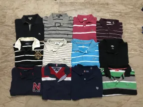 Mix brand coller t-shirts 25 pieces