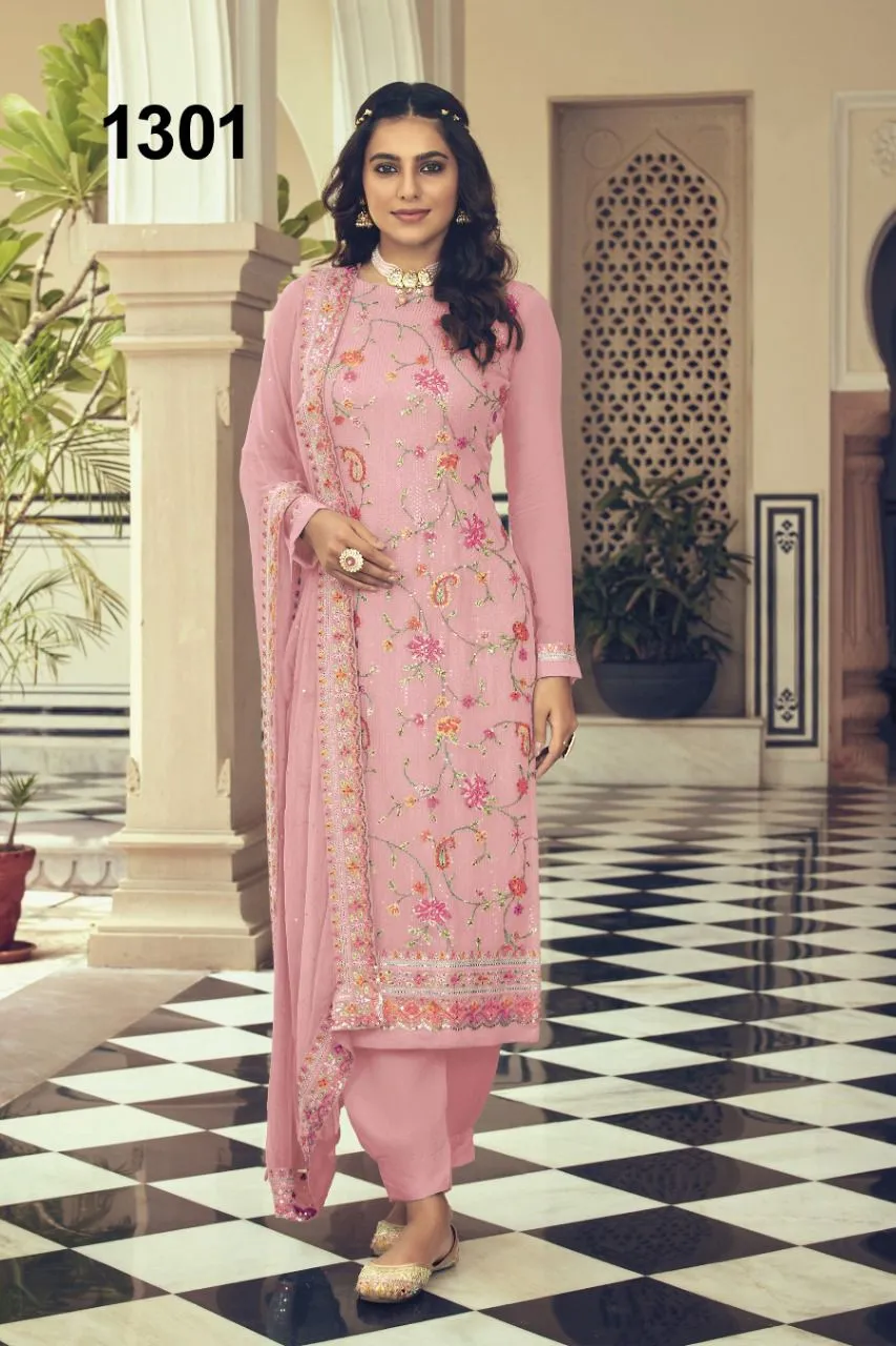 NAZNEEN RAKSHA 1300 SERIES HEAVY SANTON SUIT