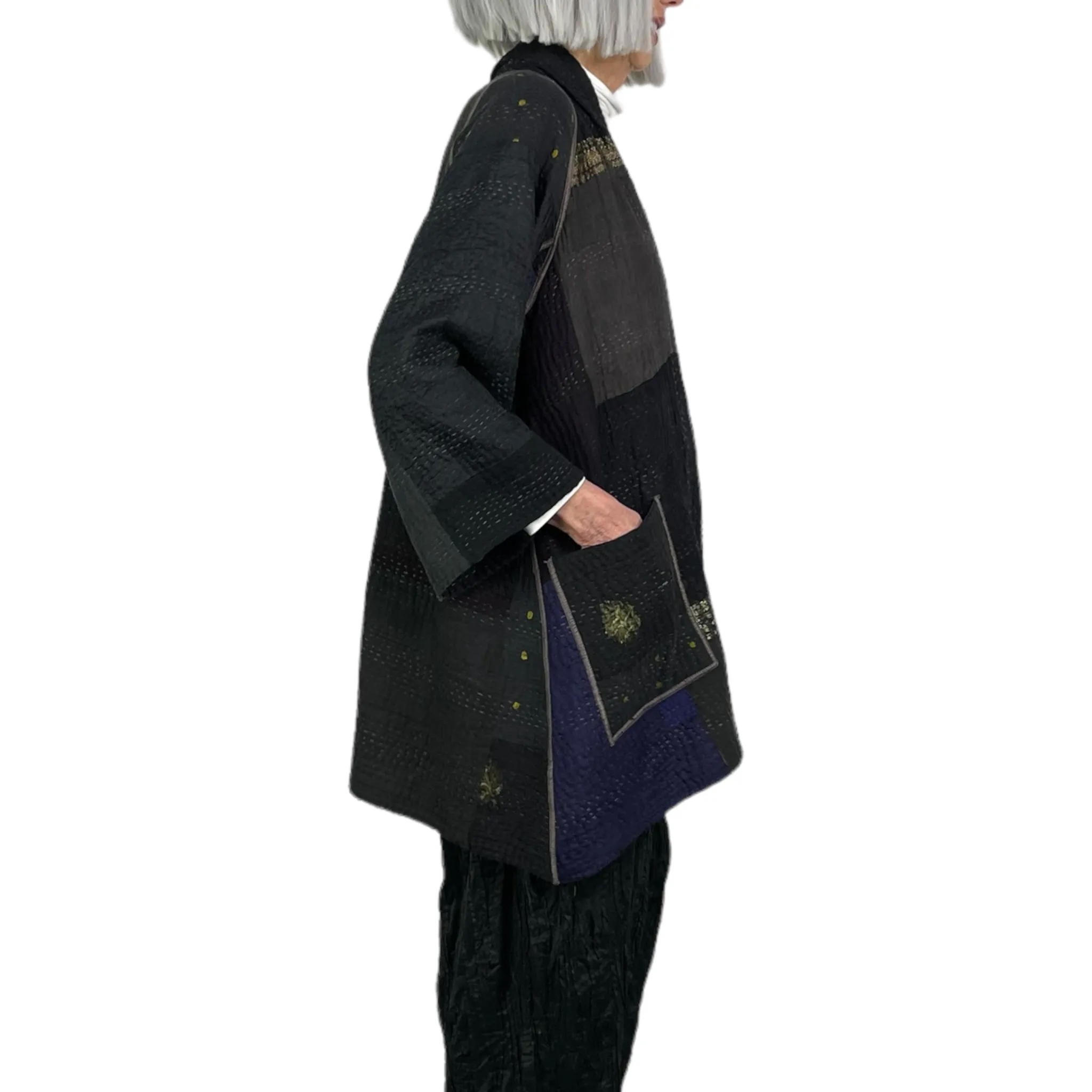 PATCH A-LINE JACKET