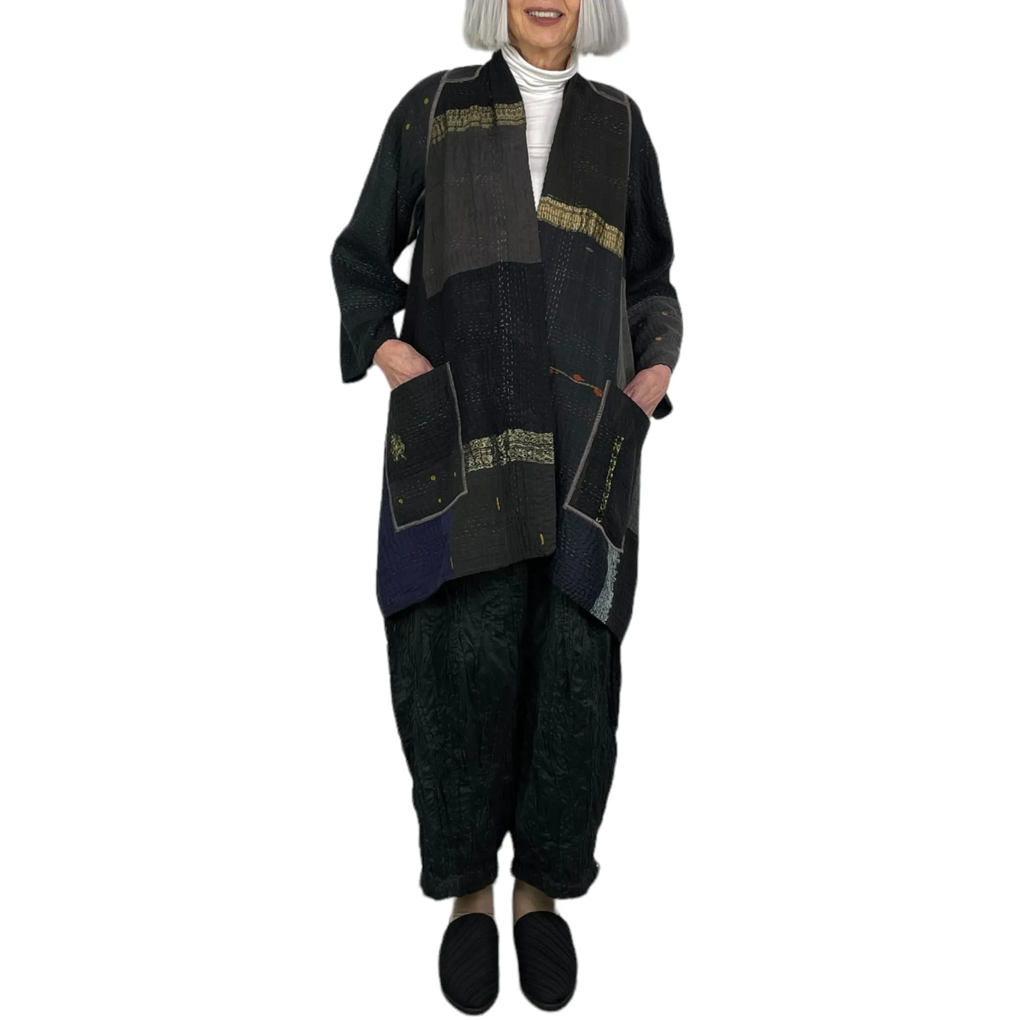 PATCH A-LINE JACKET