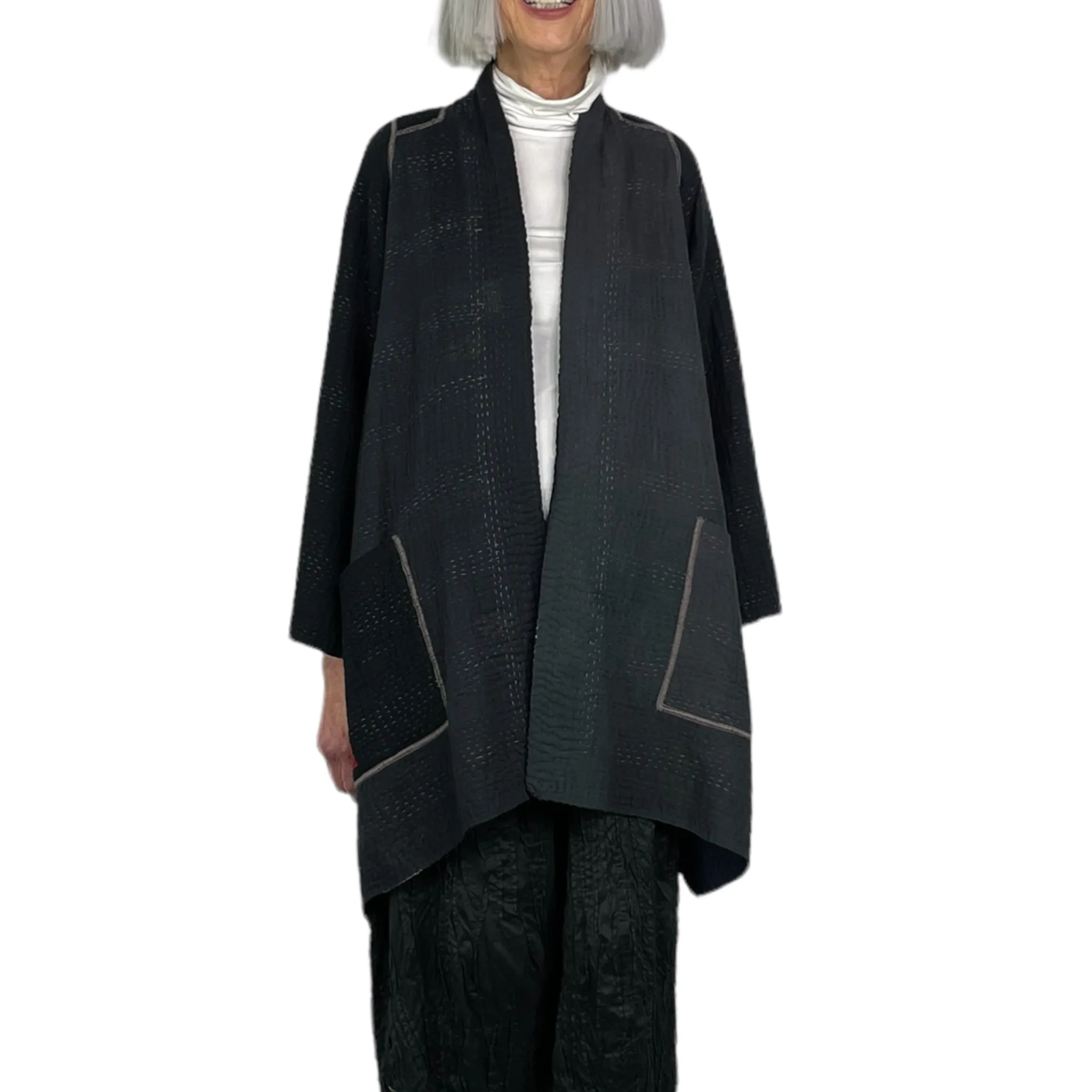 PATCH A-LINE JACKET