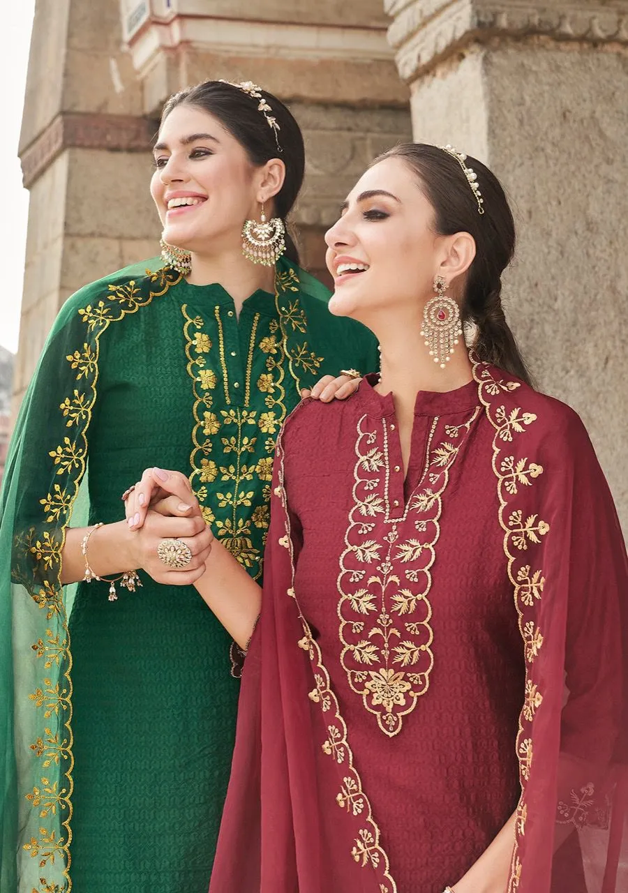 PHULWARI STRAIGHT KURTI
