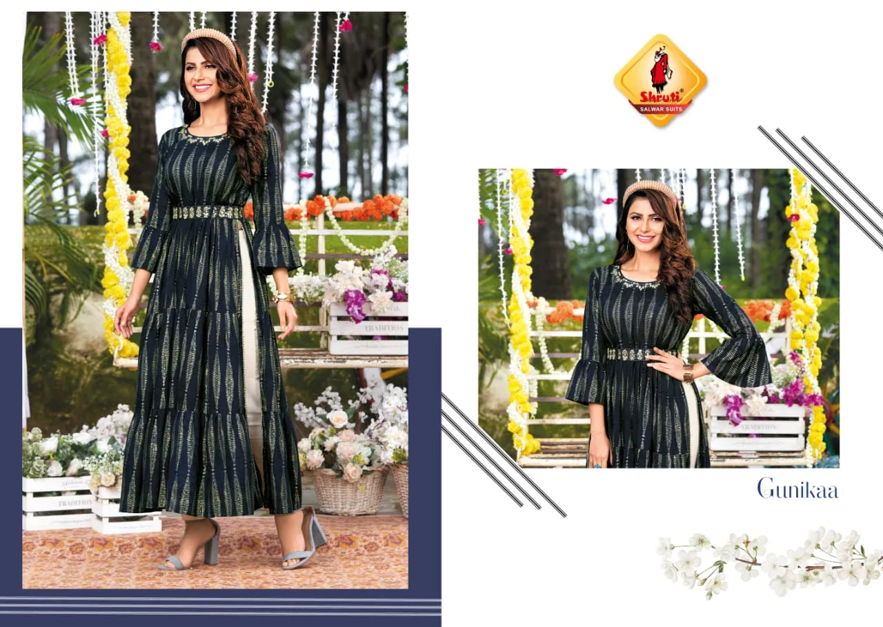 Saheli Exclusive Naira Cut Kurti