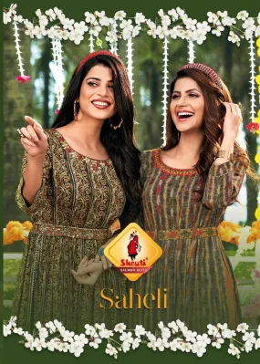 Saheli Exclusive Naira Cut Kurti