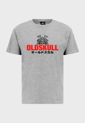 Samurai Logo 24 T-Shirt Heather Grey