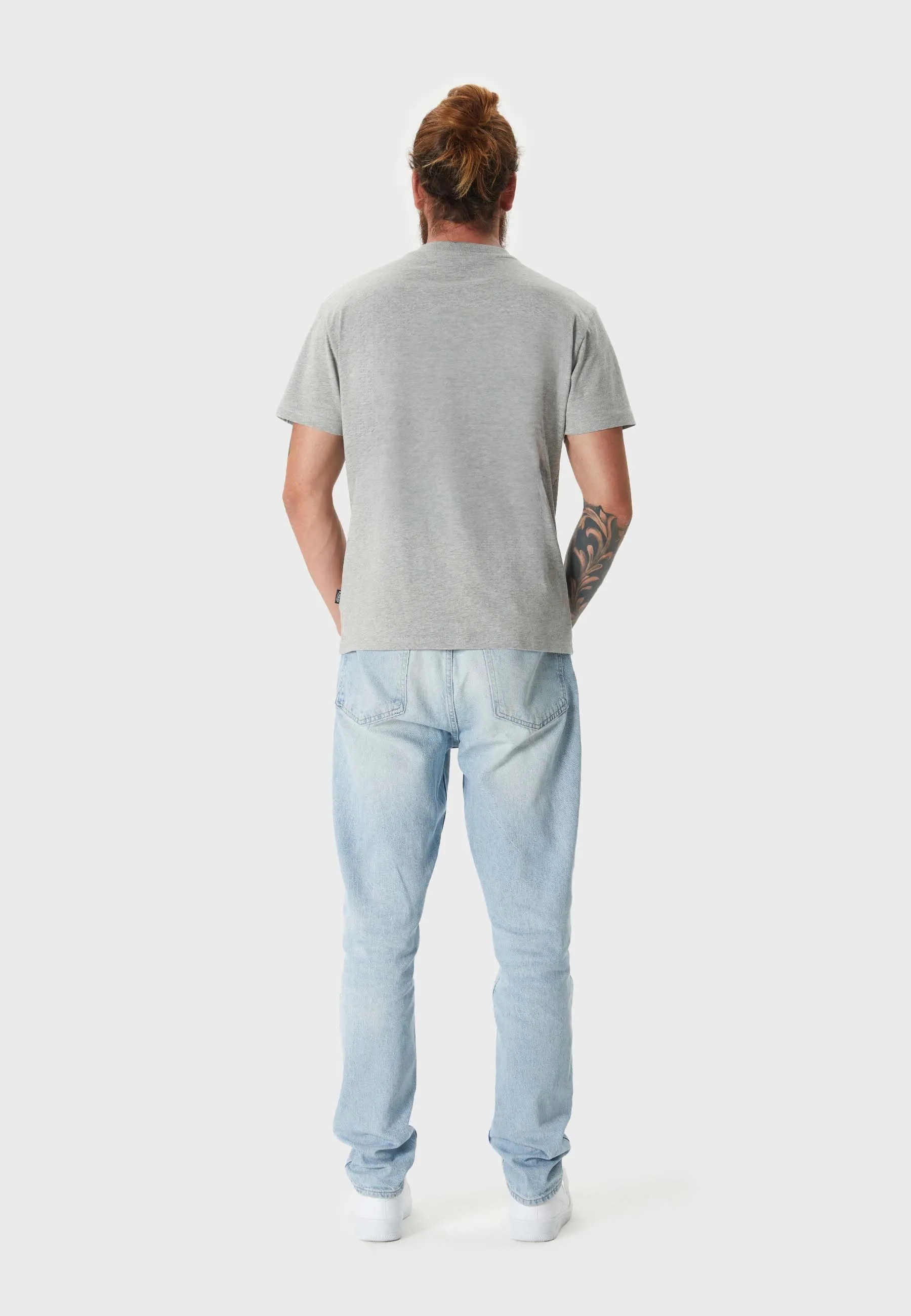 Samurai Logo 24 T-Shirt Heather Grey