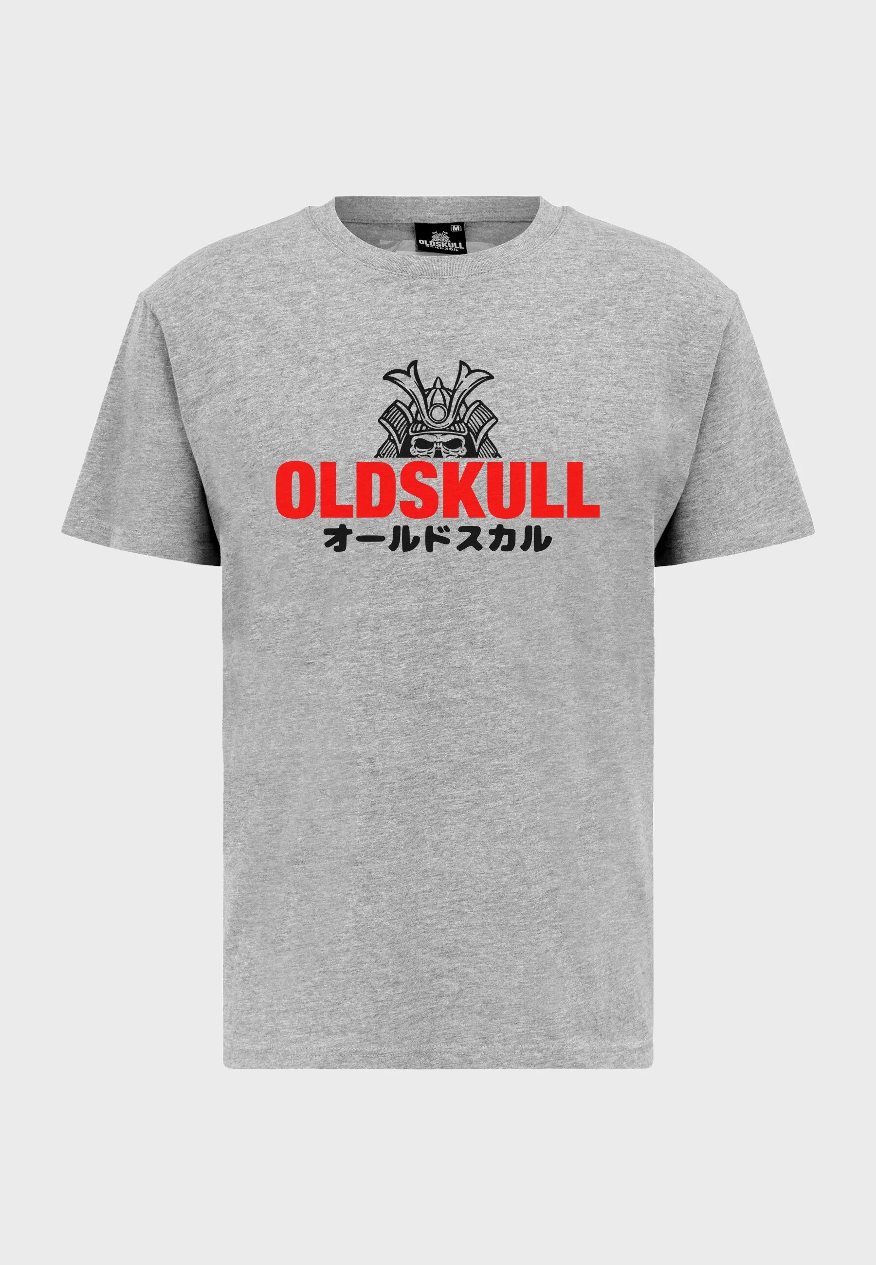 Samurai Logo 24 T-Shirt Heather Grey