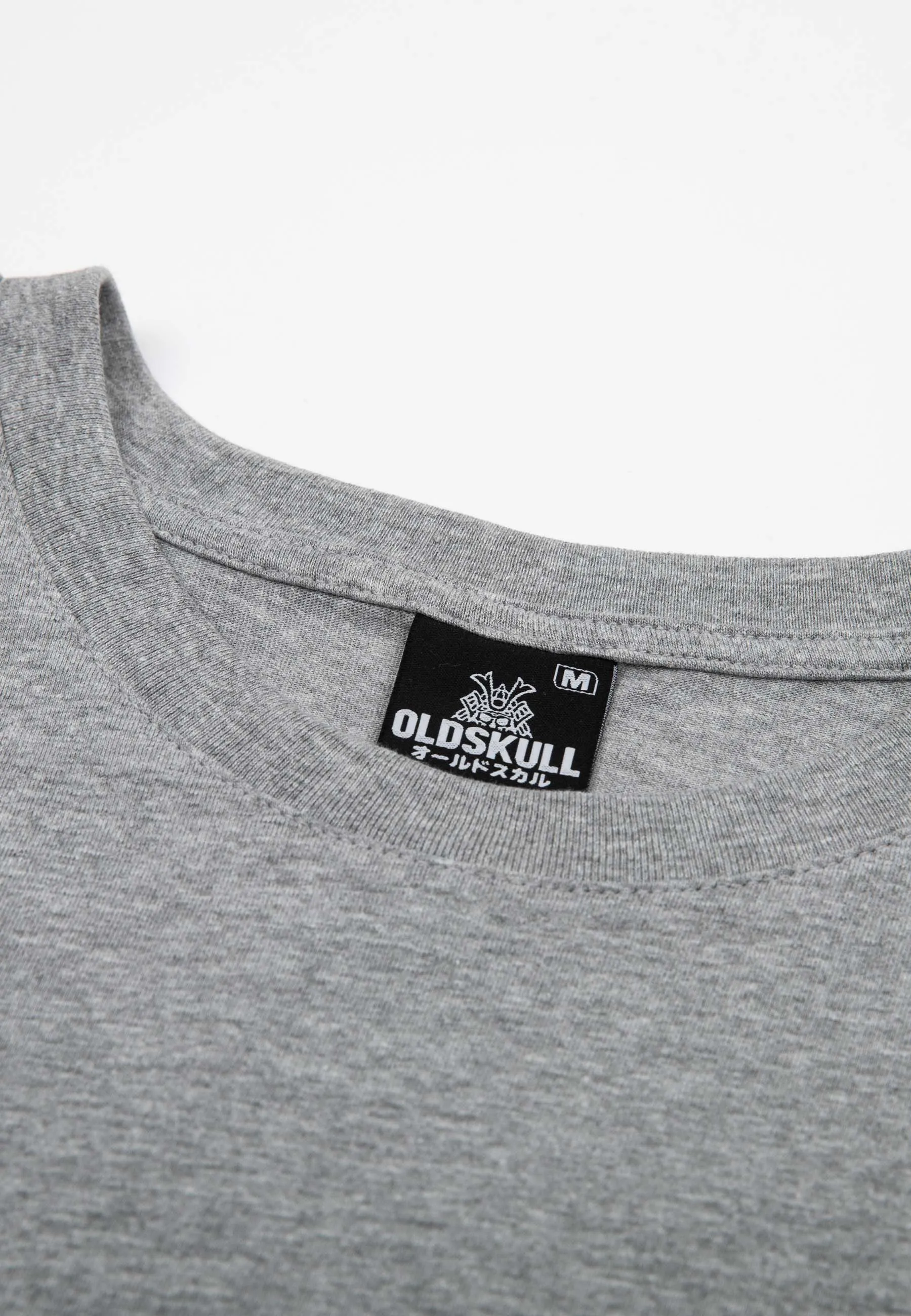 Samurai Logo 24 T-Shirt Heather Grey