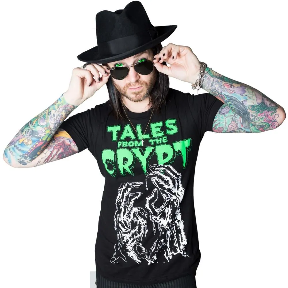 Tales From The Crypt Glow Hands T-shirt