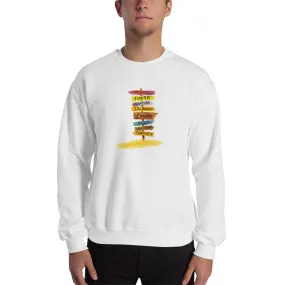 Travel Diaries Men's Sweatshirt