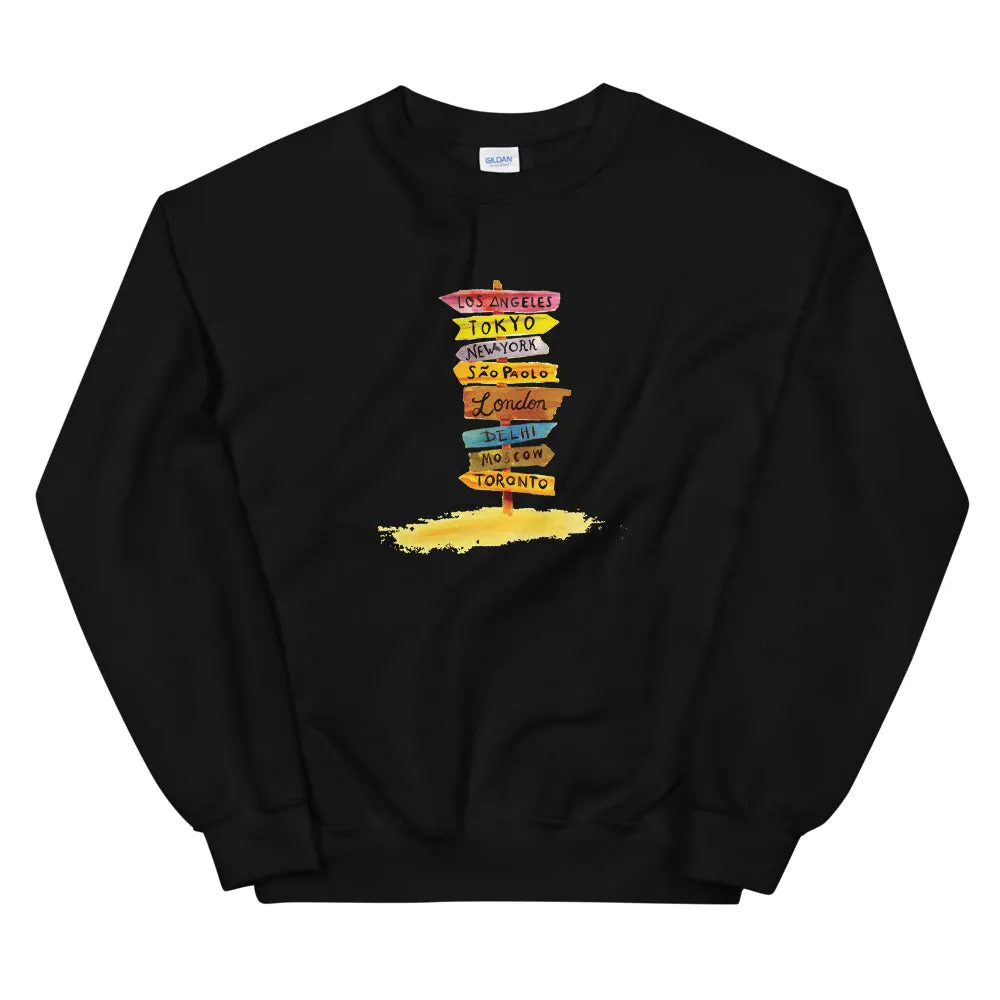 Travel Diaries Men's Sweatshirt