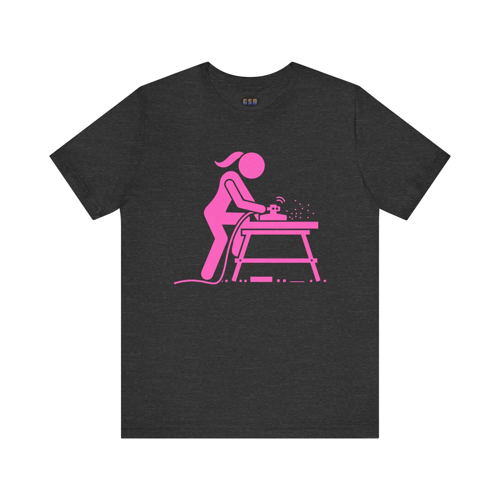 Woman Sanding T-shirt