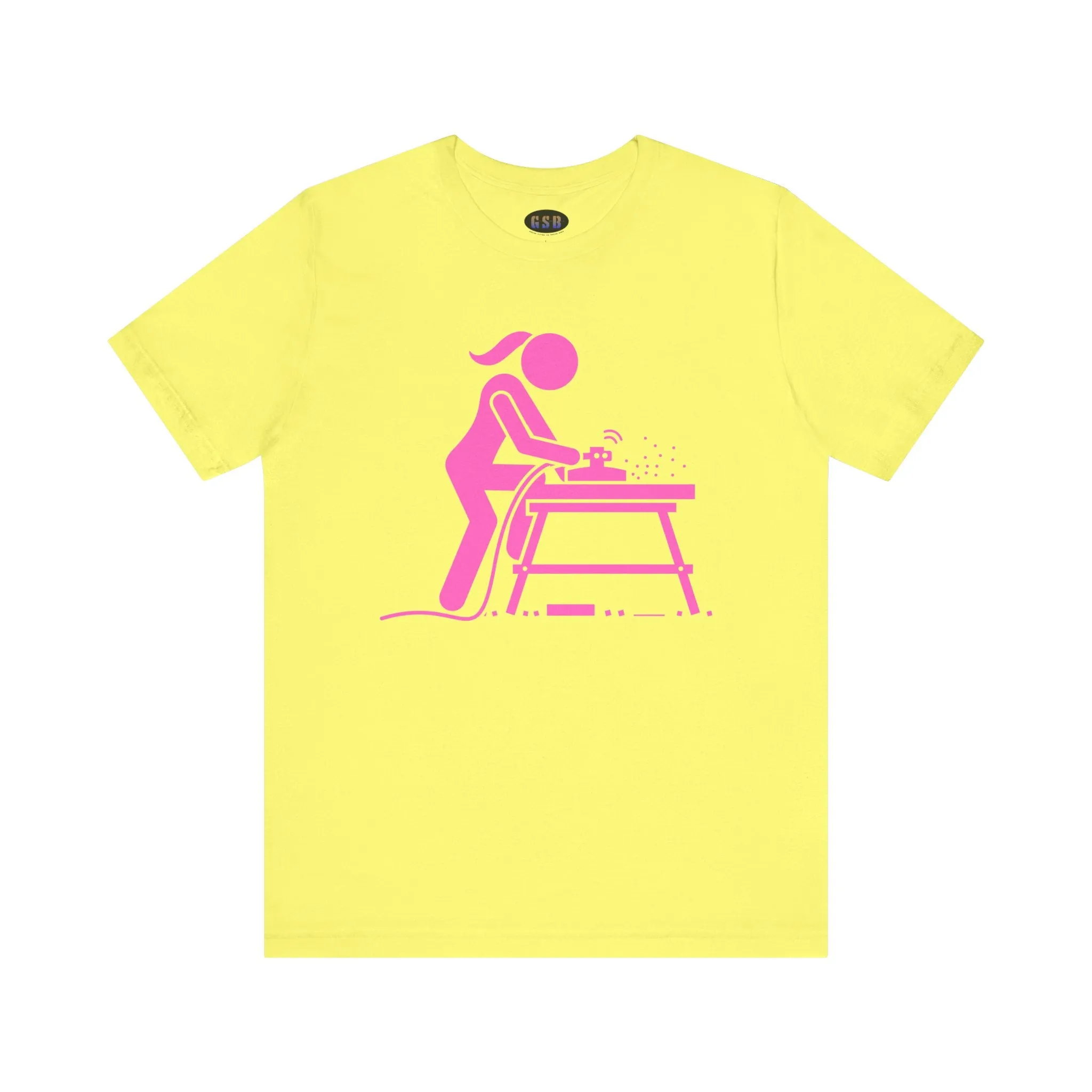 Woman Sanding T-shirt